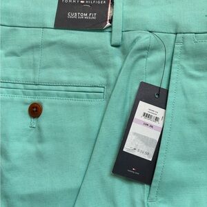 Tommy Hilfiger Mint Green Custom Fit Pants - 32x30
